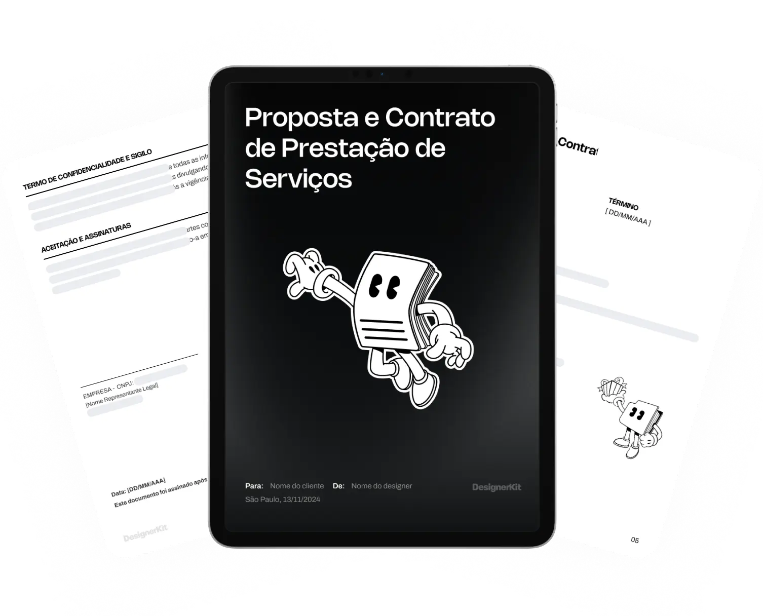 Proposta e contrato de prestação de serviços