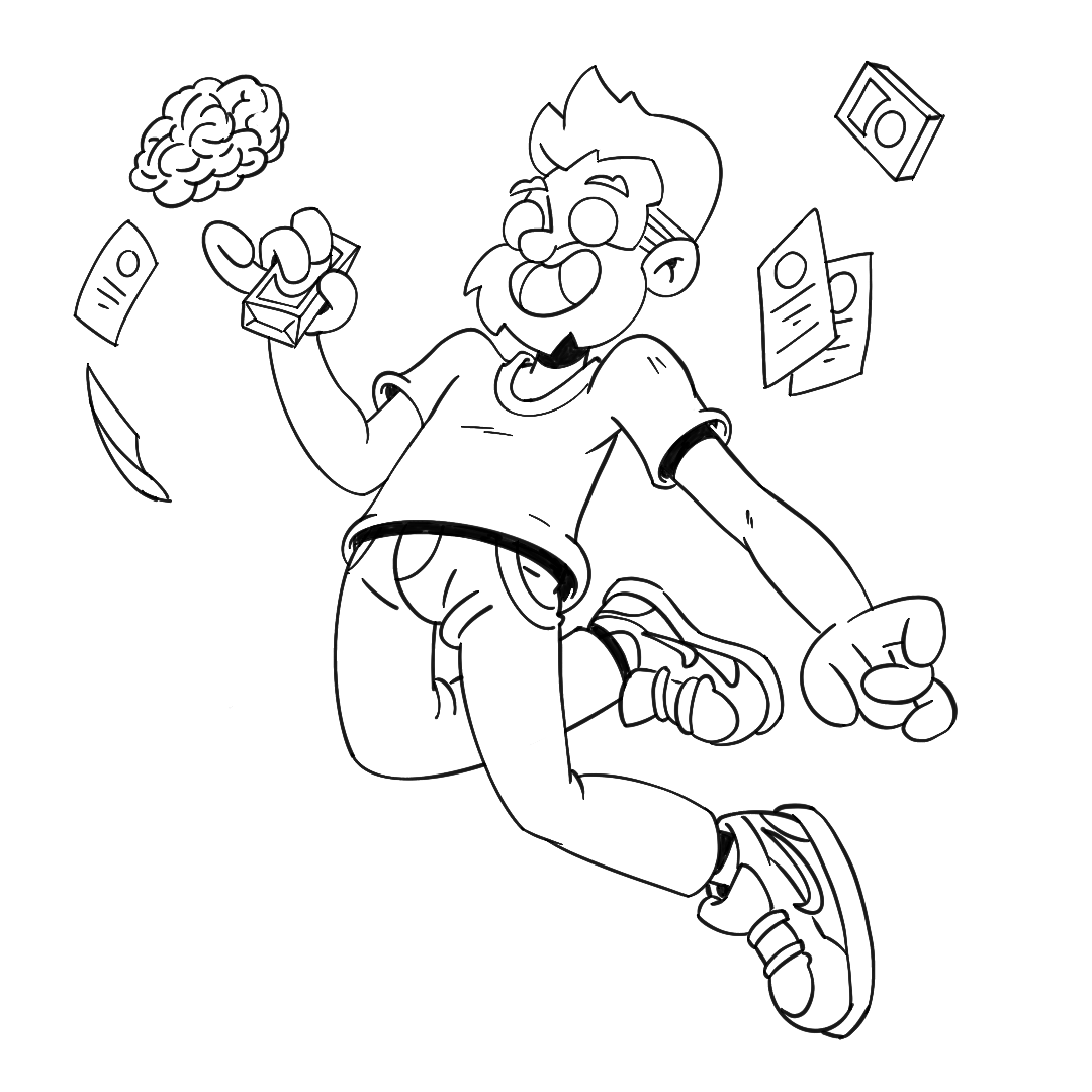 Ilustração Bias Academy